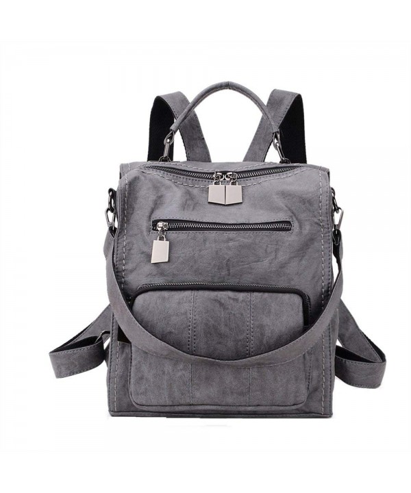 Backpack RAVUO Leather Fashion Shoulder