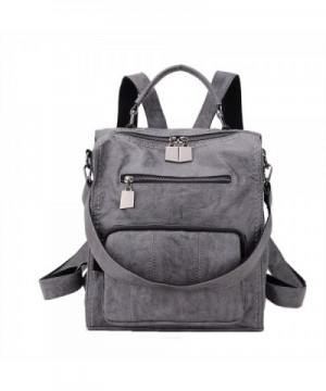 Backpack RAVUO Leather Fashion Shoulder