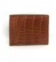 Genuine Crocodile Alligator Leather Bifold