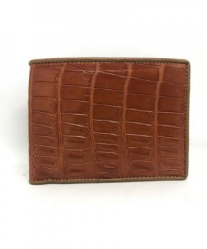 Genuine Crocodile Alligator Leather Bifold