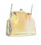 Clear Transparent Holographic Womens Evening