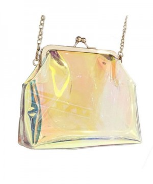 Clear Transparent Holographic Womens Evening