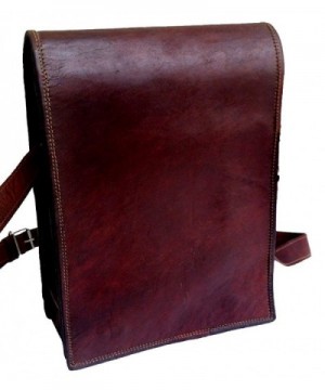 Genuine Leather Vintage Verticle Messenger