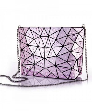 HotOne Geometric leather crossbody clutch