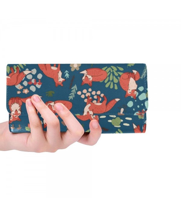 Forest Custom Womens Trifold Wallets