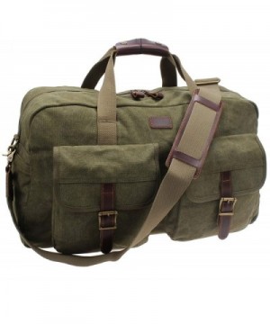 Canvas Leather Travel Shoulder B31