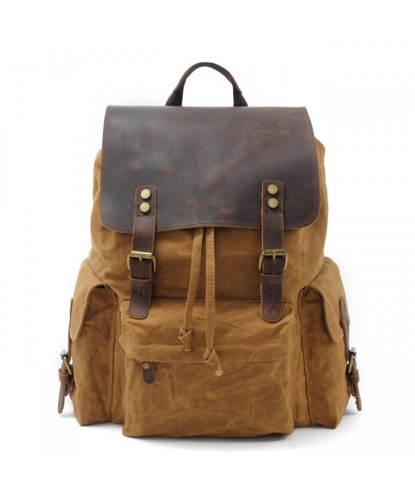 Vintage Genuine Book bag Backpack Rucksack