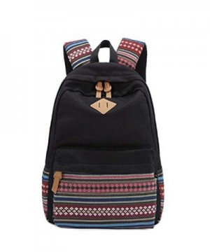 OULII Bohemian Womens Canvas Backpack