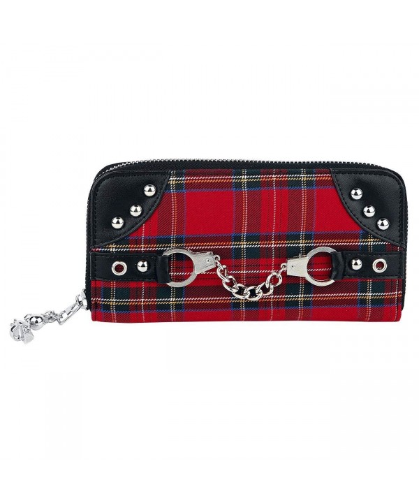 Banned Apparel Tartan Handcuff Around