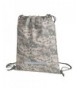 Drawstring Backpack Digital Camouflage Military