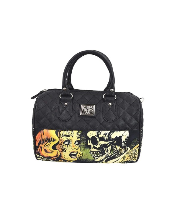 Liquor Horror Cartoon Satchel Crossbody