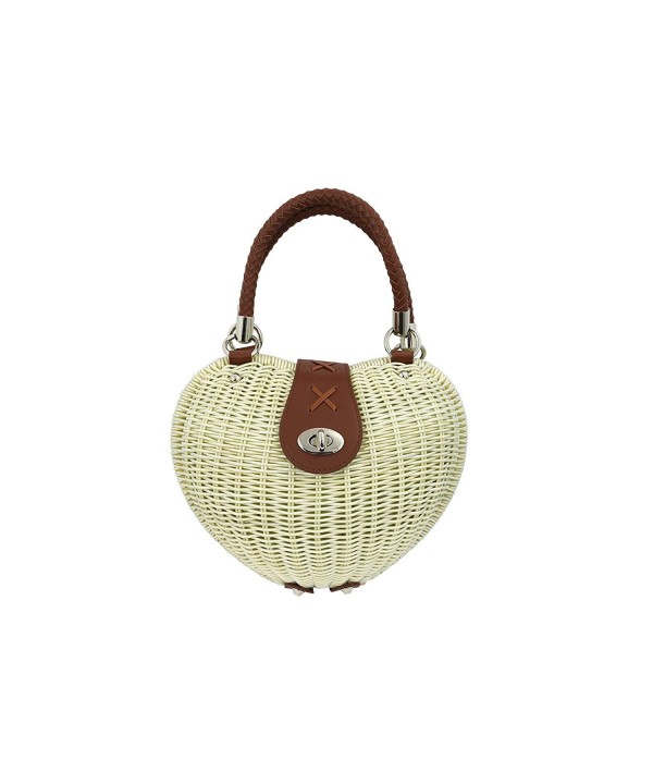 Banned Lolita Shaped Wicker Handbag