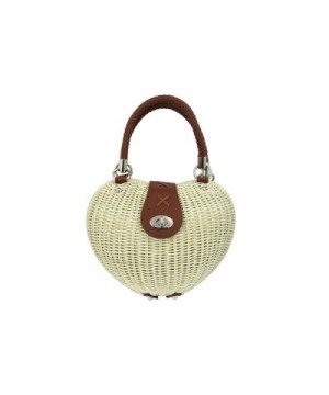 Banned Lolita Shaped Wicker Handbag