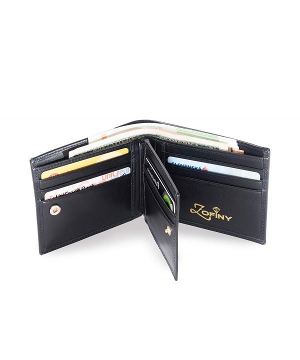 Luxury black credit card wallet
