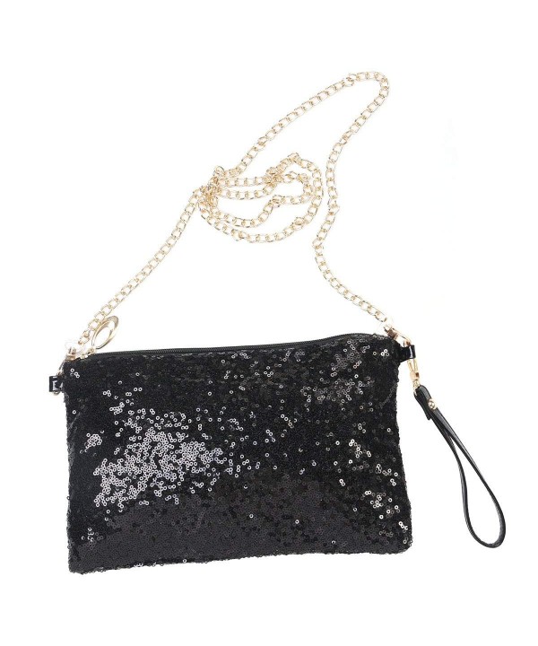 LUOEM Glitter Handbag Shoulder Evening