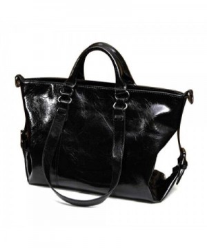 Handbag ISHOWDEAL Leather Business Shoulder