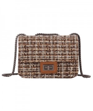 Retro Crossbody Mosaic Turn lock Shoulder