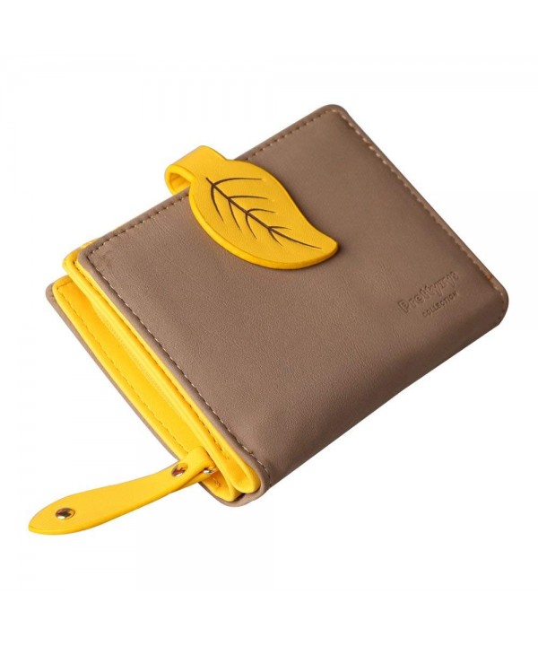 Prettyzys Wallet Leather Middle Holder