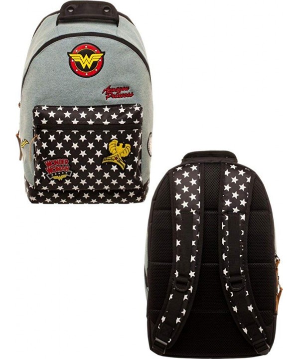 Comics Wonder Woman Backpack Patches