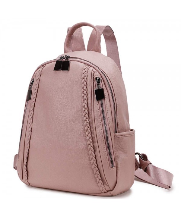 Backpack RAVUO Leather Rucksack Fashion