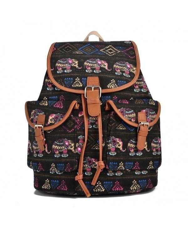 Hearty Trendy Elephant Exterior Backpack