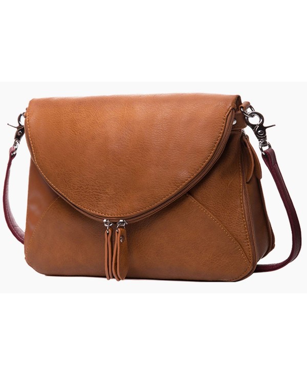 Medium Crossbody Zipper Shoulder Satchel