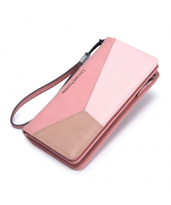 Wallet Leather Wristlet Fashion Organizer