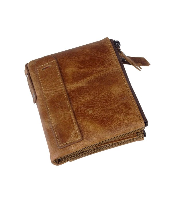 Blocking Wallet Vintage Leather Bifold