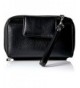 Buxton Phone Crossbody Wristlet Black