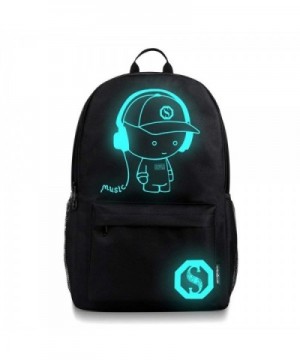 Transer Teenagers Noctilucent Cartoon Backpacks