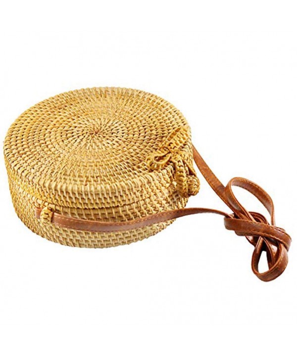 Zinuo Round Rattan Summer Shoulder