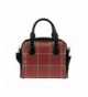 LEINTEREST Green Plaid Handbag Shoulder