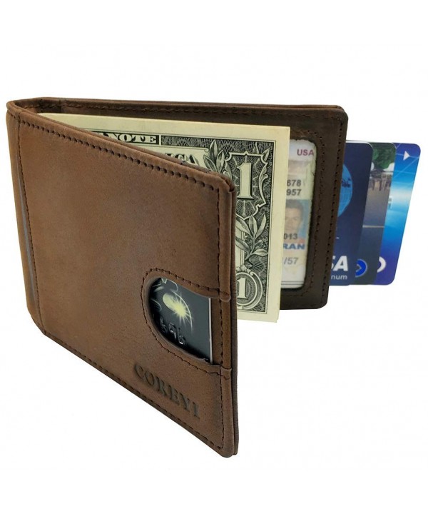 COREYI Mens Wallets RFID Blocking