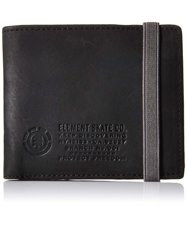 Element Endure Bi Fold Wallet Black