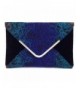 Ombre Fabric Bohemian Envelope Clutch