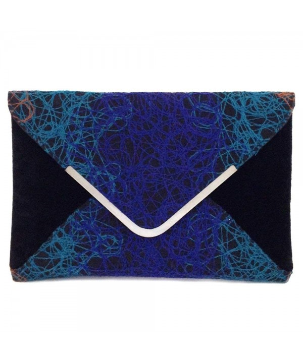 Ombre Fabric Bohemian Envelope Clutch