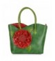 Women Flower Seris Leather Vanillachocolate