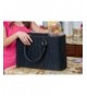 Zippered Bamboo Briefcase Eco Friendly Tote