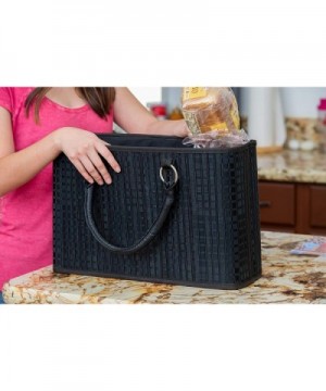 Zippered Bamboo Briefcase Eco Friendly Tote