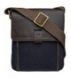 Hidesign Canvas Leather Crossbody Messenger