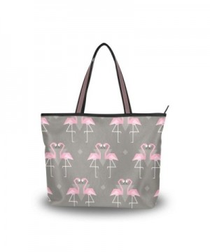 JSTEL Handle Shoulder Flamingo Handbag