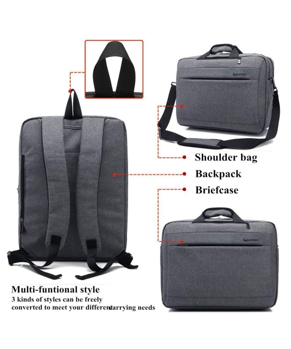 Business Messenger Multi Compartment Briefcase Computers