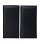 Leather Checkbook Cover Holder Women