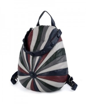 UTO Backpack Anti Theft Rucksack Multicolor