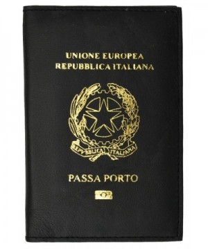 Passport Genuine Leather Imprint Passaporto