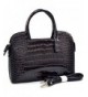 Dasein Classic Patent Croco Satchel