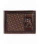 Signature Chocolate Geometic Tooling Leather