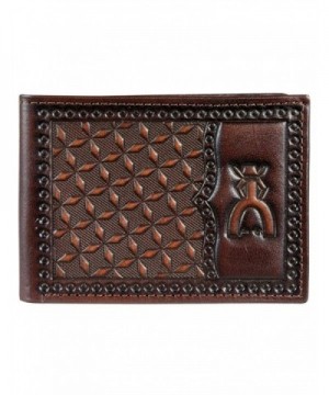 Signature Chocolate Geometic Tooling Leather