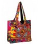 Colorful Floral Shoulder Handbag Spacious