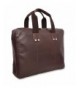 V an Leather Formal Briefcase Espresso